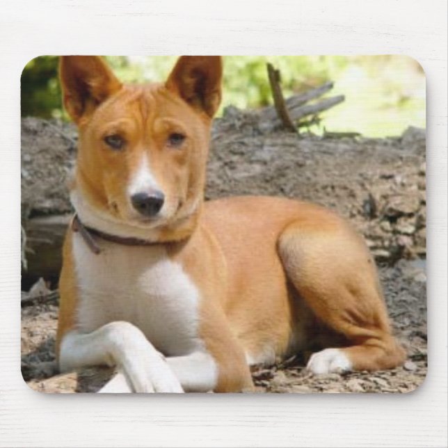 Basenji Mousepad (Front)