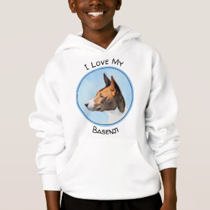 Basenji Painting - Cute Original Art