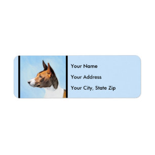 Basenji Painting - Cute Original Art