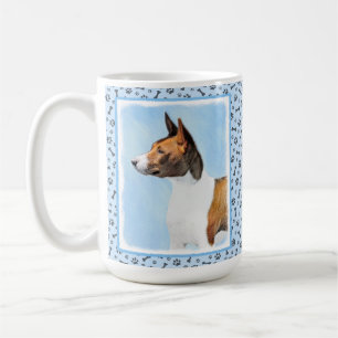 Basenji Painting - Cute Original Art Coffee Mug