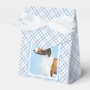 Basenji Painting - Cute Original Art Favor Box