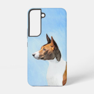 Basenji Painting - Cute Original Art Samsung Galaxy Case