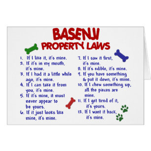 BASENJI Property Laws 2