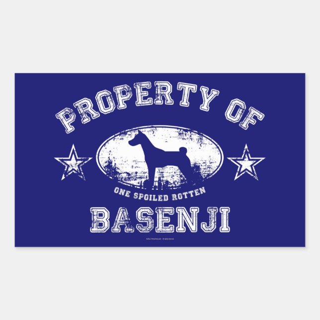 Basenji Sticker (Front)