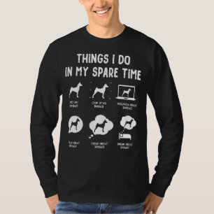 Basenji Things Do Spare Time Dog Mom Dad T-Shirt