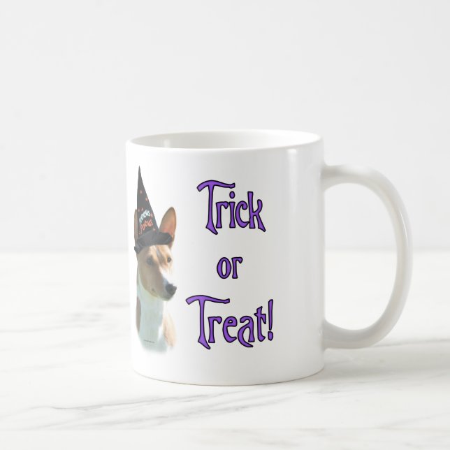 Basenji Trick Coffee Mug (Right)