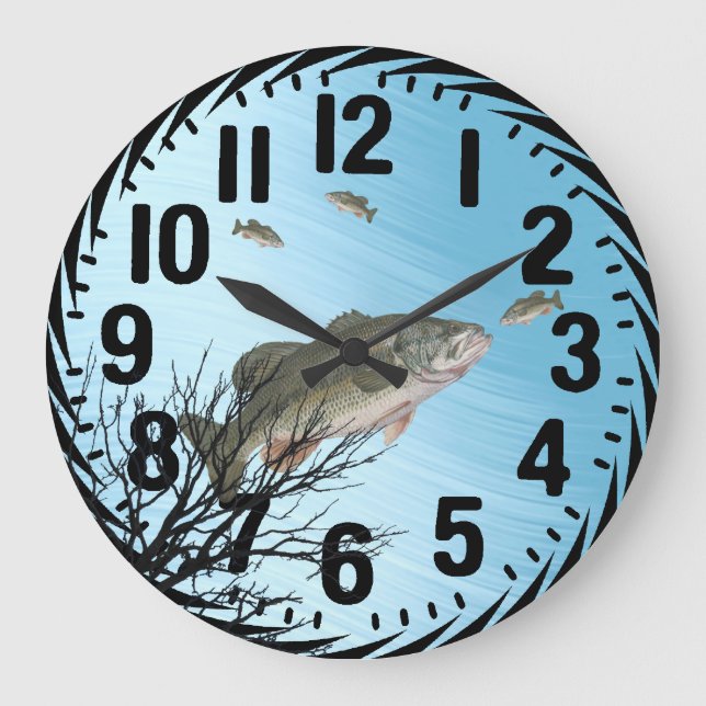 BASES LARGEMOUTH - HORLOGE (Recto)