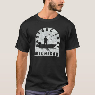 Basford Lake Fishing Michigan T-Shirt