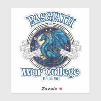 Basgiath War College Sticker, Fourth Wing Sticker