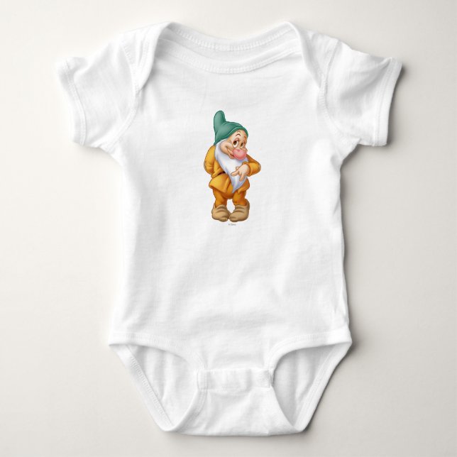 Bashful 3 baby bodysuit (Front)