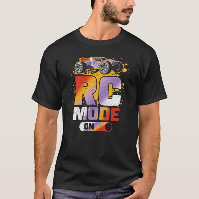 Bashing Truggy Rc Mode On Rc Car T-Shirt (Front)