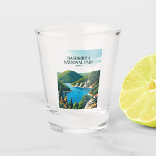 Bashkiriya National Park Russia Shot Glass