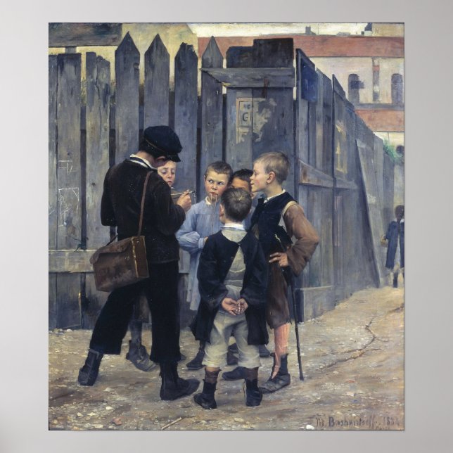 Bashkirtseff - A Meeting Poster (Front)