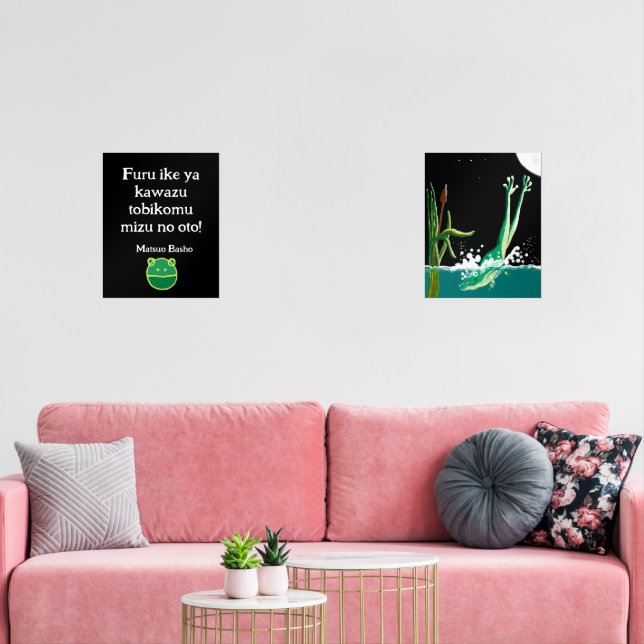 Basho's Frog Haiku (Livingroom)