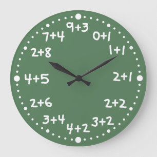 Basic Addition Fun Mathematical Arithmetic Clock
