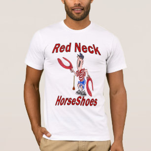 Basic American Apparel REDNECK HORSESHOES TEE