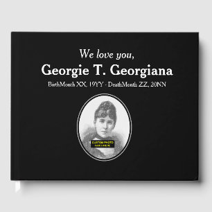 Basic and Customized Sympathy Guestbook