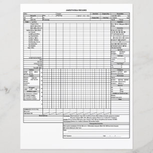 Basic Anesthesia Record