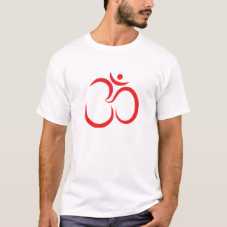 Basic beach with Om design T-Shirt