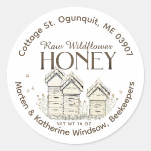 Basic Beekeeper's Backyard Hives Label