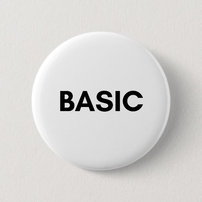 basic black 2 inch round button (Front)