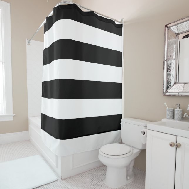 Basic Black and White Striped (In Situ)