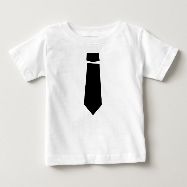 Basic Black-Tie shirt (Front)