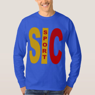Basic Blue Sportswear ITALY SICILIA SPORT T-shirt
