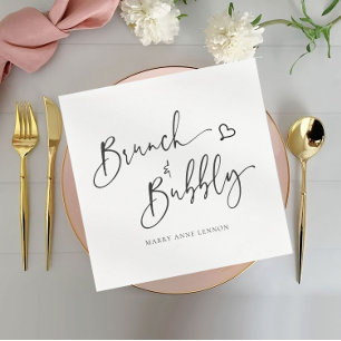 Basic Brunch and Bubbly Napkins