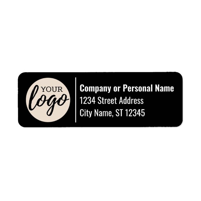 Basic Business Logo on Return Address (Front)