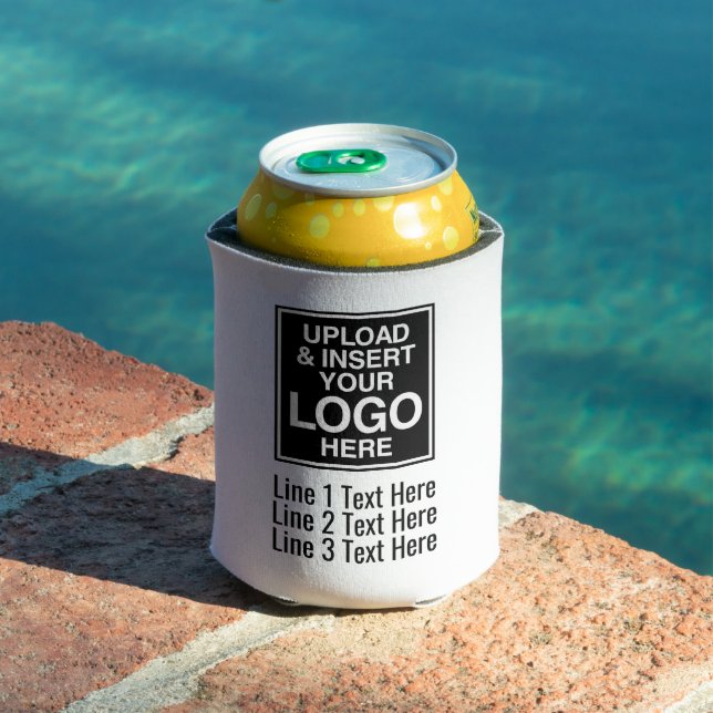 Basic Business Office with Logo and Contact Info Can Cooler (In Situ Pool)