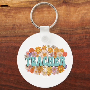 Basic Button Keychain