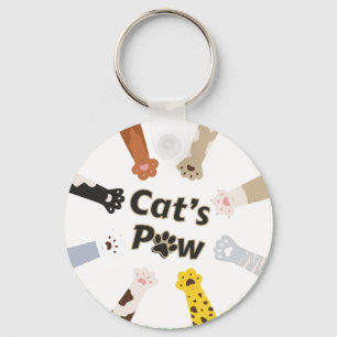 Basic Button Keychain