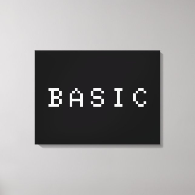 BASIC CANVAS PRINT (Front)