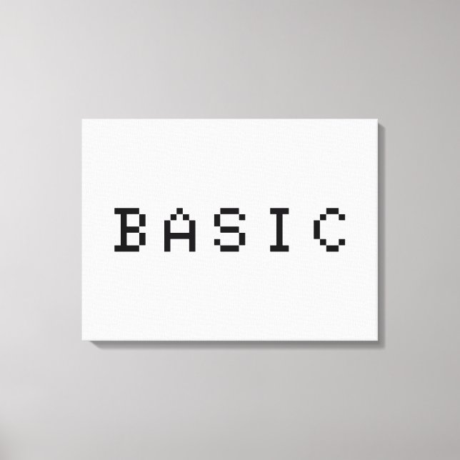 BASIC CANVAS PRINT (Front)