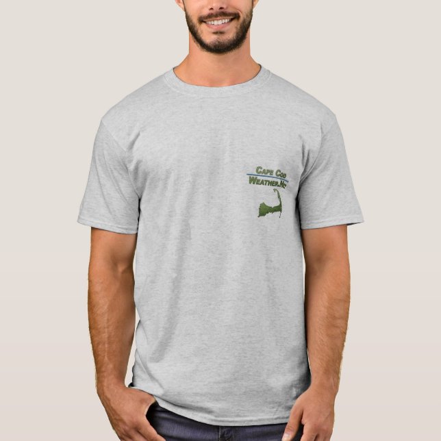 Basic CapeCodWeather.Net T-Shirt (Front)