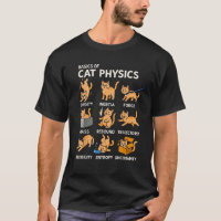 Basic Cat Physics Cute Cat Lover Cat Owner Math Sc