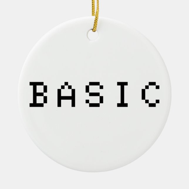 BASIC CERAMIC ORNAMENT (Front)