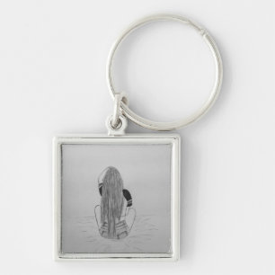 Basic Chick Keychain