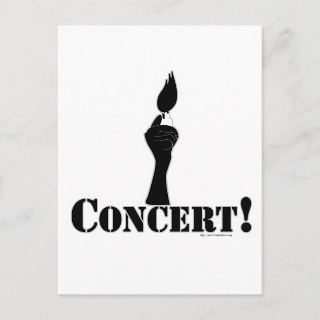 Basic Concert Postcard (Front)