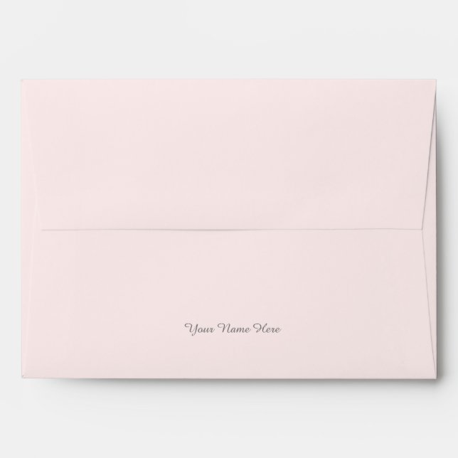 Basic Customizable Envelope (Back (Top Flap))