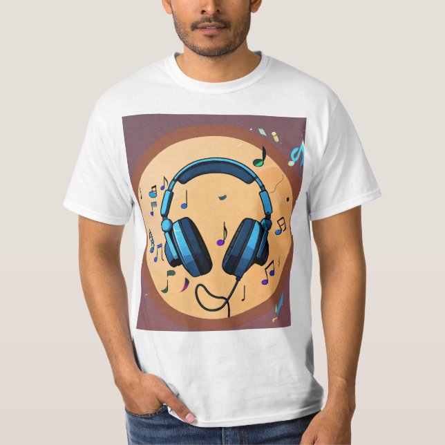 Basic Dark DJ T-Shirt (Front)