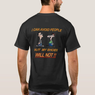 Basic Dark HorseShoe Pitching T-Shirt