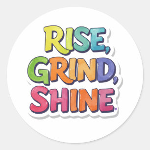 Basic Dark T-Shirt Classic Round Sticker