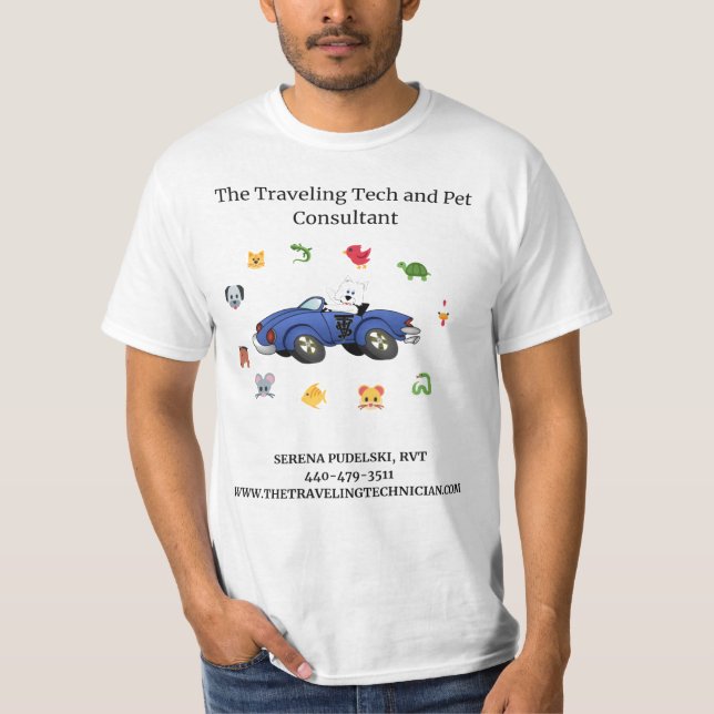 BASIC DU T-SHIRT DES HOMMES (Devant)
