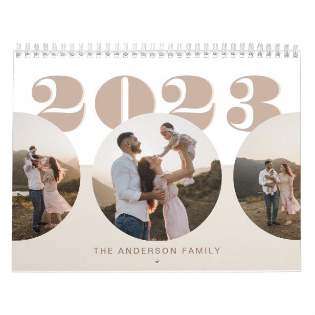Basic Family Photo Script  Calendar (Cover)