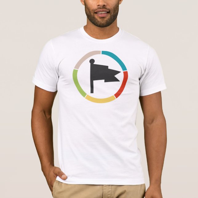 Basic Flag Logo Colour Shirt (Front)