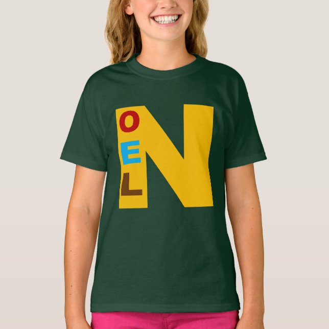 Basic forest green Christmas Design T-shirt (Front)