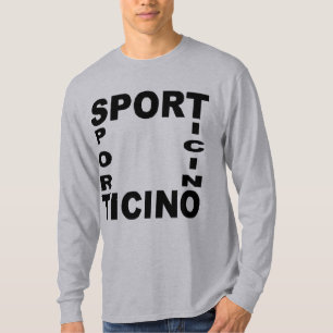 Basic Gray SPORT TICINO SWISS T-shirt