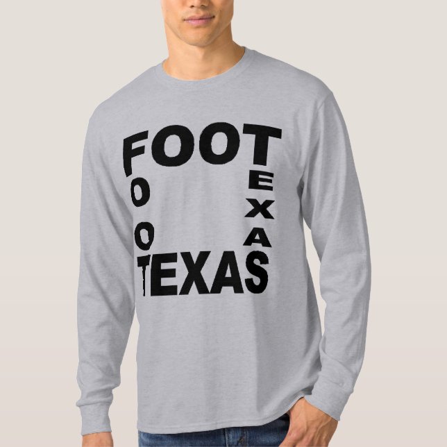 Basic Gray T-shirt FOOT TEXAS (Front)